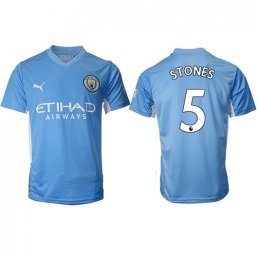 Camiseta Manchester City 2021/2022 de 1ª EQUIPACIÓN #5 STONES