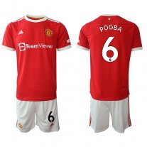 Manchester United 2021/2022 Camiseta de la 1ª equipación #6 POGBA