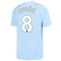 Niños Camiseta Manchester City 2023/2024 de 1ª EQUIPACIÓN #8 KOVACIC