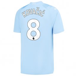 Niños Camiseta Manchester City 2023/2024 de 1ª EQUIPACIÓN #8 KOVACIC