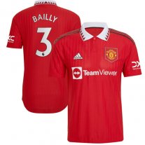 Niños Camiseta Manchester United 2022/2023 de 1ª EQUIPACIÓN #3 Bailly