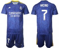 Camiseta Real Madrid 2021/2022 de 2ª EQUIPACIÓN #7 HAZARD