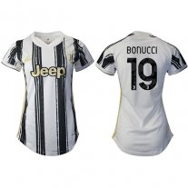 2020/2021 Juventus Camiseta de la 1ª equipación Mujer #19 BONUCCI