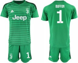 adidas Juventus #1 BUFFON Camiseta de la Verde equipación 19/20 Portero