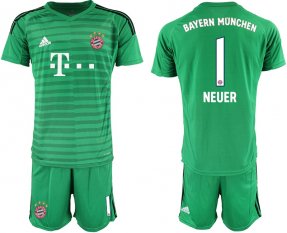 Camiseta de fútbol Bayern portero verde 19/20 #1 NEUER