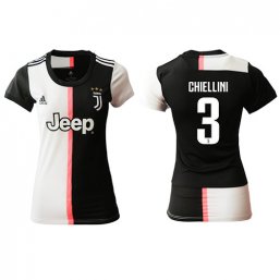 adidas Juventus Camiseta de la 1ª equipación 19/20 #3 CHIELLINI Mujer