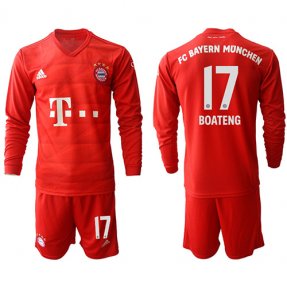 Bayern Munich Long Sleeve Camiseta de la 1ª equipación 19/20 #17 BOATENG