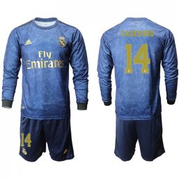 Real Madrid Manga larga Camiseta de la 2ª equipación 2019/20 #14 CASEMIRO