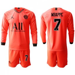 Paris St. Germain Manga larga Camiseta de la 2ª equipación 2019/20 #7 MBAPPE