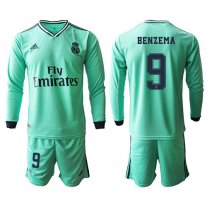 Real Madrid Manga larga Camiseta de la 3ª equipación 2019/20 #9 BENZEMA