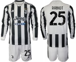 Juventus manga larga de la 1ª equipación 2021/2022 #25 RABIOT