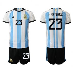 Niños Camiseta Argentina 2022/2023 de 1ª EQUIPACIÓN #23 MARTINEZ