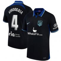 Niños Camiseta Atletico Madrid 2022/2023 de 2ª EQUIPACIÓN #4 Kondogbia