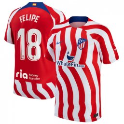 Niños Camiseta Atletico Madrid 2022/2023 de 1ª EQUIPACIÓN #18 Felipe