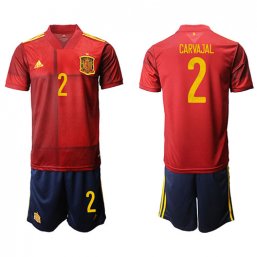 Camiseta DE España 1ª Equipacion 2020/2021 #2 CARVAJAL