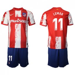 Camiseta de Atletico Madrid 1ª Equipación 2021/2022 #11 LEMAR