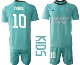 Niños Camiseta Real Madrid 2021/2022 de 3ª EQUIPACIÓN #10 MODRIC