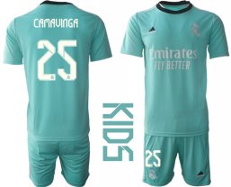 Niños Camiseta Real Madrid 2021/2022 de 3ª EQUIPACIÓN #25 CAMAVINGA