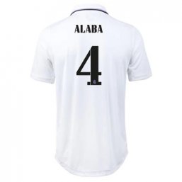 Niños Camiseta Real Madrid 2022/2023 de 1ª EQUIPACIÓN #4 ALABA