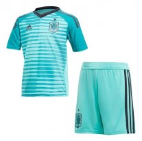 Camiseta España Portero Equipacion 2018 2019 Niños