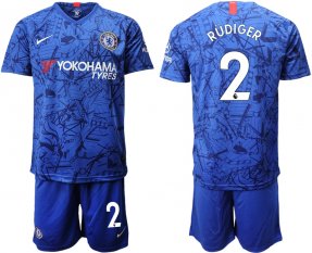 Chelsea 2019/20 Camiseta de la 1ª equipación #2 RUDIGER