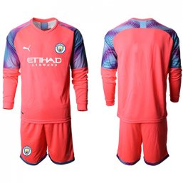 Manchester City Manga larga Camiseta de la Portero equipación Rosa 19/20