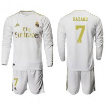 Real Madrid Manga larga Camiseta de la 1ª equipación 2019/20 #7 HAZARD