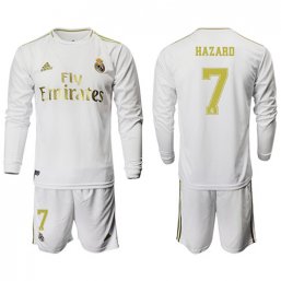 Real Madrid Manga larga Camiseta de la 1ª equipación 2019/20 #7 HAZARD