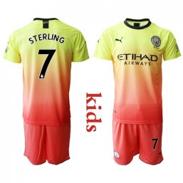 Camiseta Manchester City 2019/20 3ª EQUIPACIÓN #7 STERLING Niños