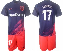 Camiseta Atletico Madrid 2021/2022 de 2ª EQUIPACIÓN #17 SAPONJIC