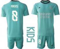 Niños Camiseta Real Madrid 2021/2022 de 3ª EQUIPACIÓN #8 KROOS