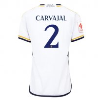 Niños Camiseta Real Madrid 2023/2024 de 1ª EQUIPACIÓN #2 Carvajal