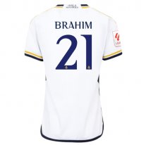 Niños Camiseta Real Madrid 2023/2024 de 1ª EQUIPACIÓN #21 Brahim