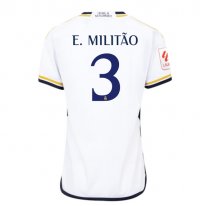 Niños Camiseta Real Madrid 2023/2024 de 1ª EQUIPACIÓN #3 E.Militao