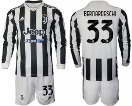 Juventus manga larga de la 1ª equipación 2021/2022 #33 BERNARDESCHI