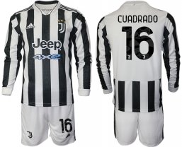 Juventus manga larga de la 1ª equipación 2021/2022 #16 CUADRADO