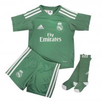 Camiseta Real Madrid Portero Primera Equipacion 2017/2018 Niños