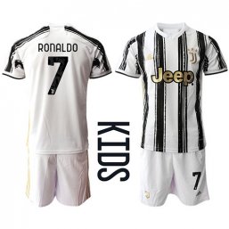 2020/2021 Juventus Camiseta de la 1ª equipación Niños #7 RONALDO