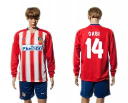 Camiseta Del Atletico Madrid manga larga 15/16