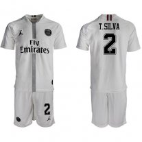 Nuevo Paris St. Germain Camiseta de la 2ª equipación 18/19 #2 T.SILVA