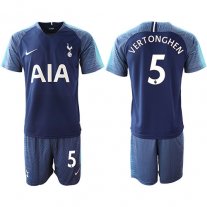 Tottenham 18/19 Camiseta de la 2ª equipación #5 VERTONGHEN