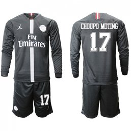 Nuevo Paris St. Germain Manga larga Camiseta de la 1ª equipación 18/19 #17 CHOUPO MOTING