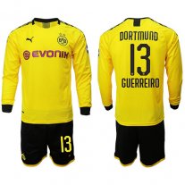 Manga larga Borussia Dortmund Camiseta de la 1ª equipación 2019/20 #13 GUERREIRO