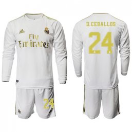 Real Madrid Manga larga Camiseta de la 1ª equipación 2019/20 #24 D.CEBALLOS