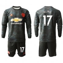 Manchester United Manga larga de la 2ª equipación 2019/20 #17 BLIND