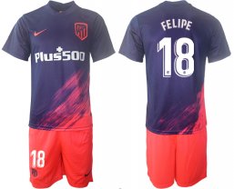 Camiseta Atletico Madrid 2021/2022 de 2ª EQUIPACIÓN #18 FELIPE