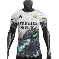 Real Madrid CAMISETA de la black dragon white EQUIPACIÓN 24-25 VERSIÓN JUGADOR