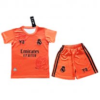 Niños Real Madrid CAMISETA de la Y-3 naranja EQUIPACIÓN 24-25