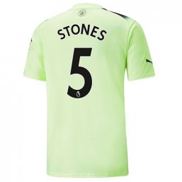 Niños Camiseta Manchester City 2022/2023 de 3ª EQUIPACIÓN #5 STONES