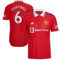 Niños Camiseta Manchester United 2022/2023 de 1ª EQUIPACIÓN #6 Martinez